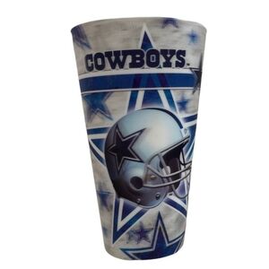 2 NFL Cowboys Reusable Plastic Cup Miller Lite